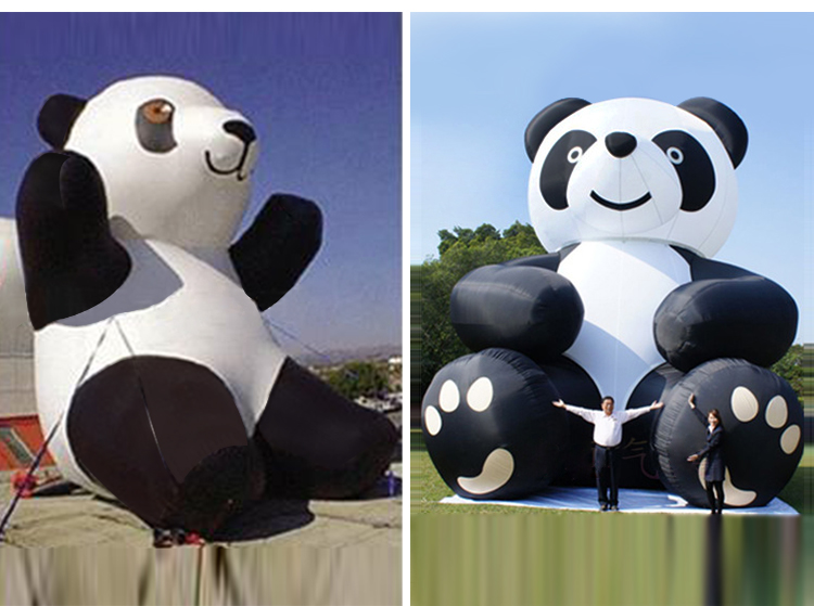 龙南熊猫活动卡通气模